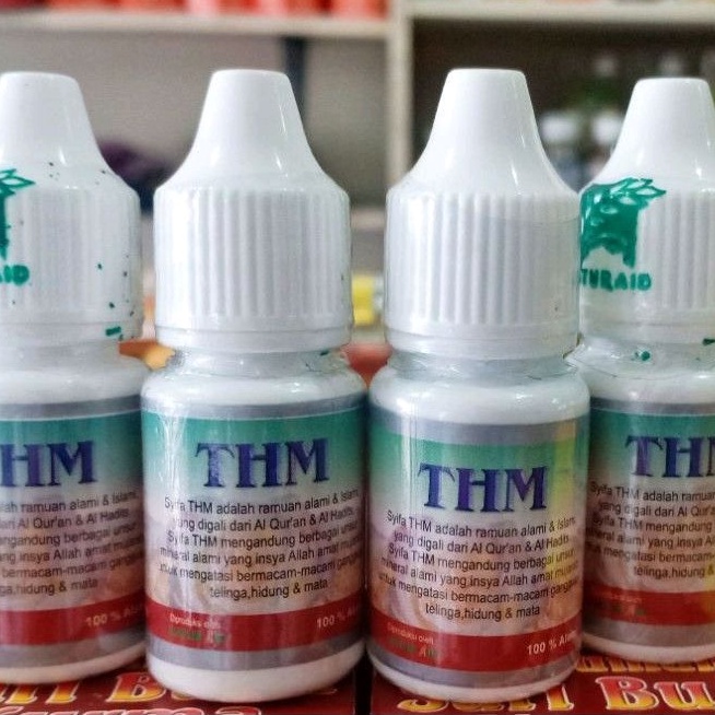 THM Tetes mata herbal thm- 12 ml original tetes hidung - telinga