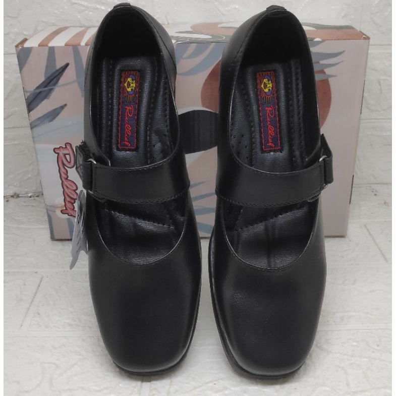 SEPATU PASKIBRA  MERK RULIEF 38-41 HITAM ORIGINAL 100%