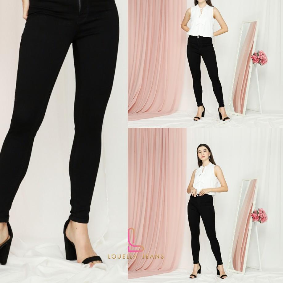 Recomended CELANA JEANS PREMIUM HIGHWAIST POLOS / 7G - 7C-G / HIGHWAIST JEANS / SKINNY JEANS /  UK 2