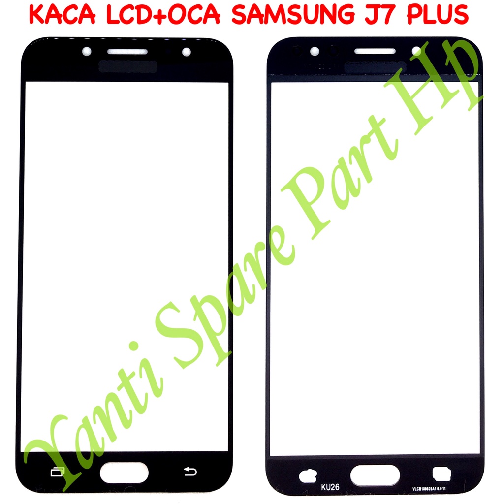 Kaca Lcd Plus Oca Samsung J7 Plus C710 Original Terlaris New