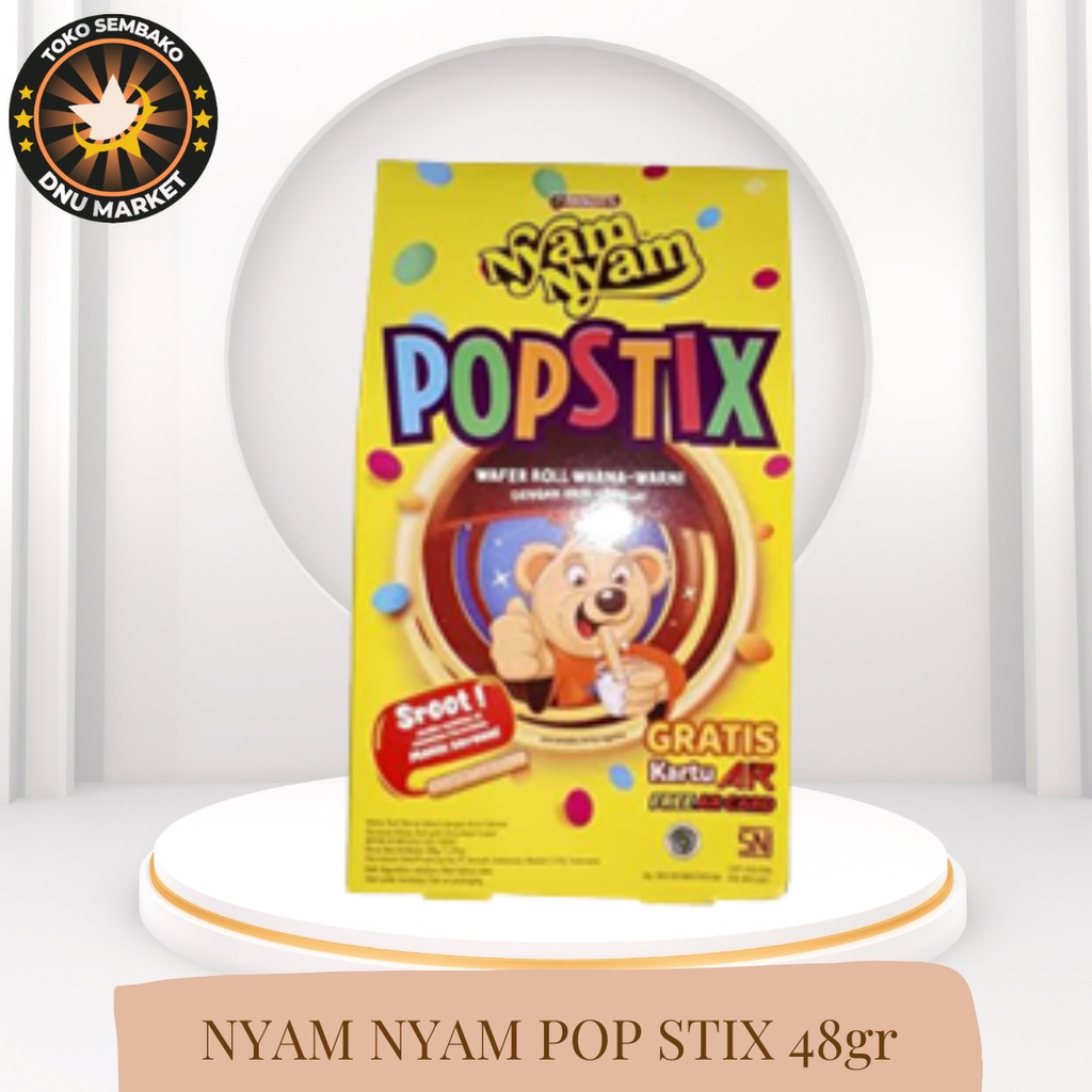 

ARNOTT'S NYAM-NYAM POP STIX CHOCOLATE 48gr