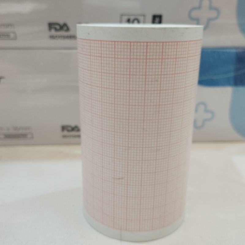 

KERTAS ROLL EKG / ECG FUKUDA DENSHI 80mm x 25m x 16mm 80x25