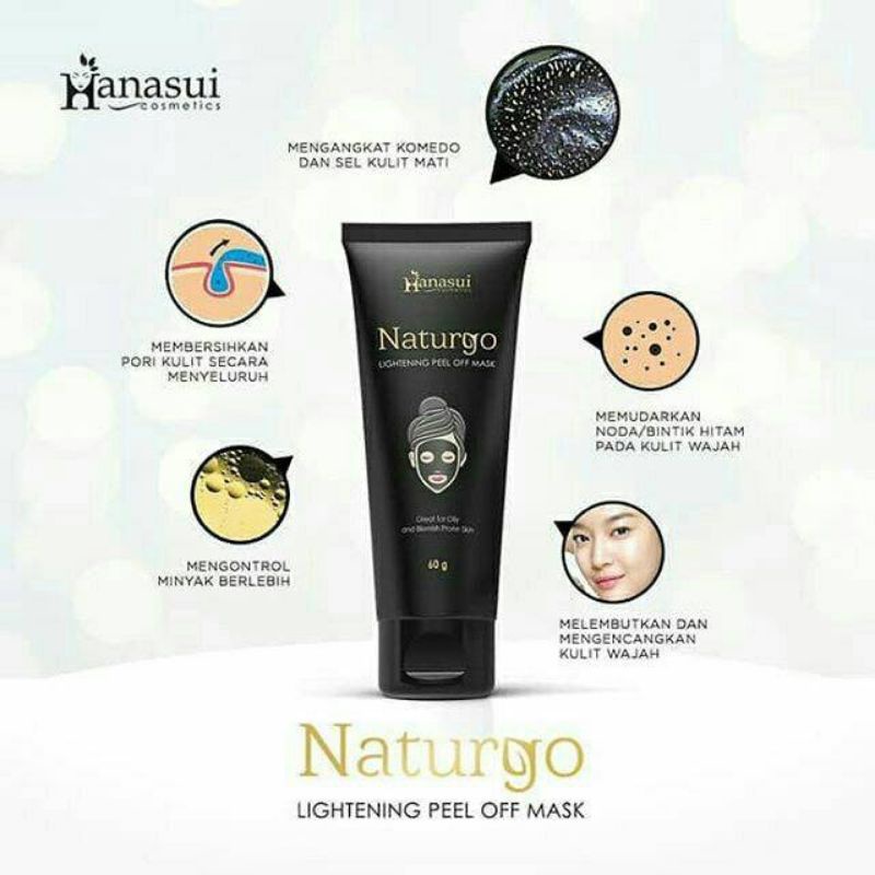 bpom hanasui naturgo peel off mask