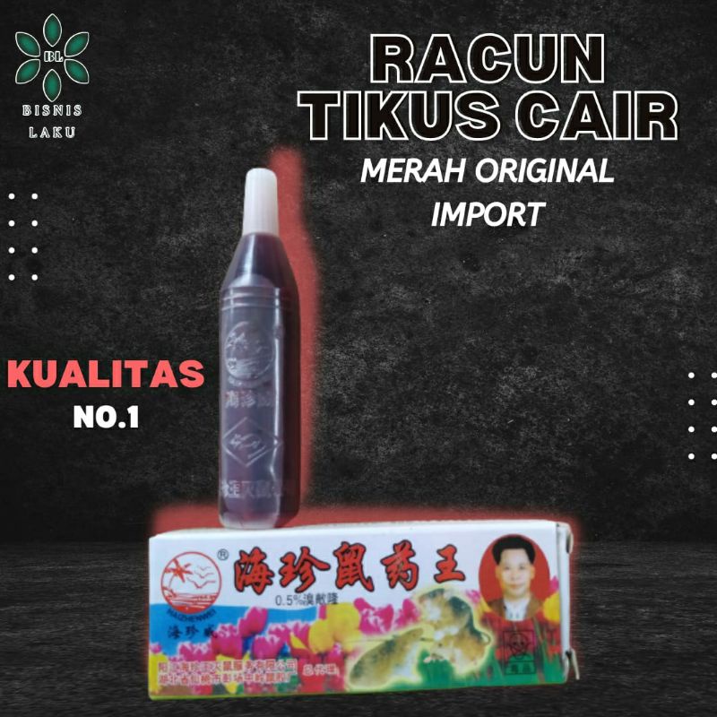 RACUN TIKUS CAIR MERAH ORIGINAL IMPORT/ RACUN TIKUS CAIR KUNING ORIGINAL IMPORT