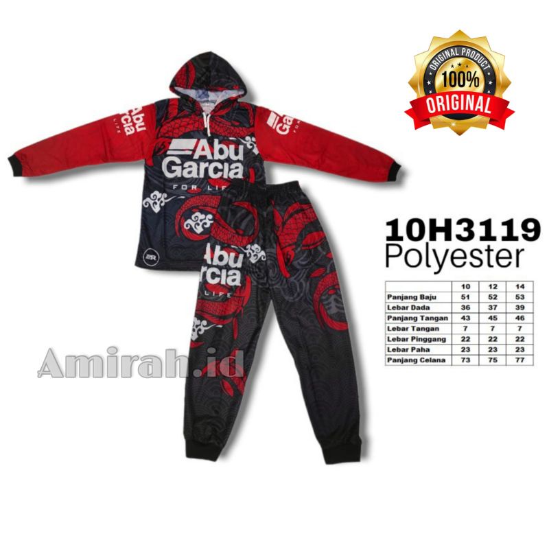 Baju Jersey mancing anak anak Kaos Jersey mancing anak anak motif printing