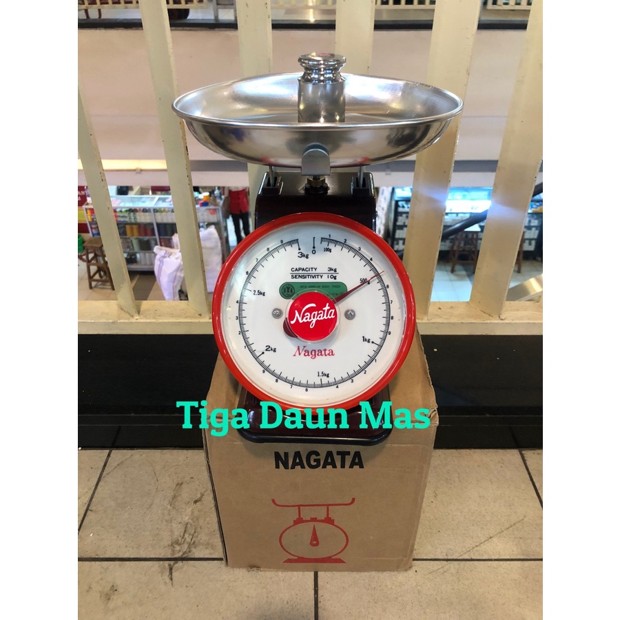 Timbangan Jarum Nagata B2R 3 Kg Timbangan Duduk Jarum Nagata 3Kg
