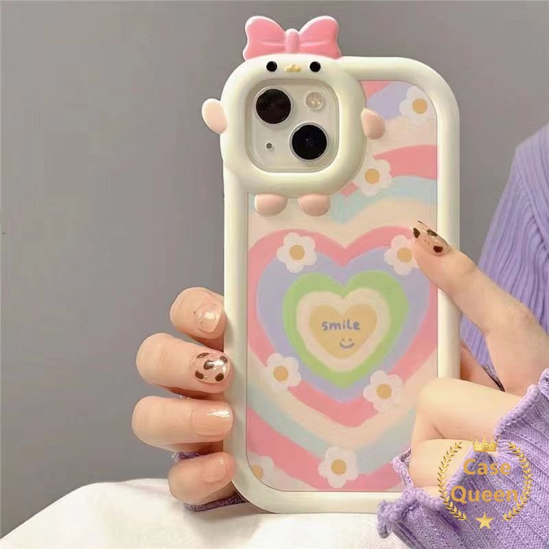 Case Desain Bunga Hati Monster 3D Untuk Vivo Y15S Y21 Y31 Y51 Y15 Y16 Y21S Y33S Y12 Y11 Y22 Y22s Y35 Y20 Y51A Y02s V23 Y75 Y91 Y53s Y91C Y20 Y30 Y20 Y20 Y23S Y20 Y20 Y20 Y30 Y20 Y