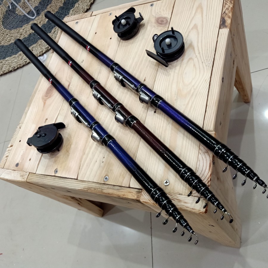 Joran Tegek Custom 270cm + Reel Tokos