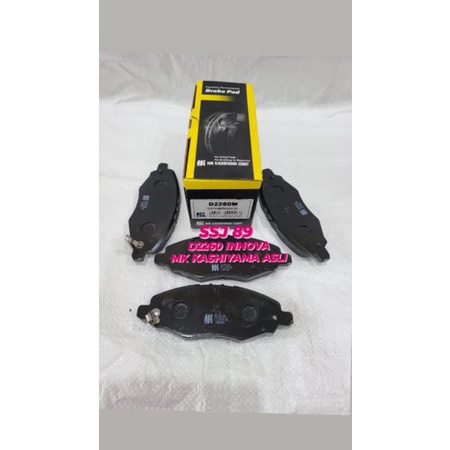 KAMPAS REM DEPAN MK KASHIYAMA D2260M INNOVA BRAKE PAD INNOVA