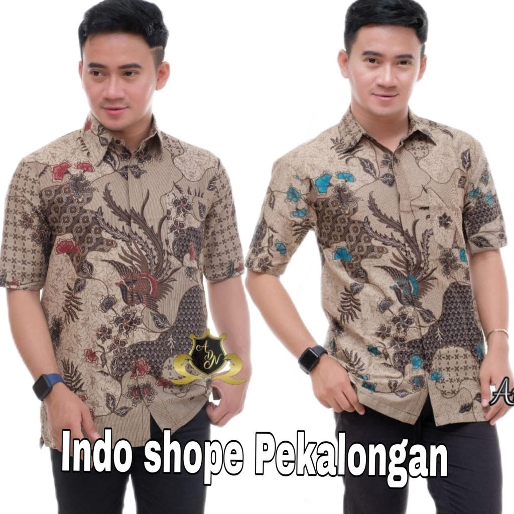 KEMEJA BATIK PRIA LENGAN PENDEK