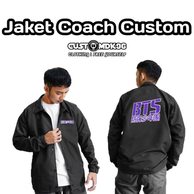 Jacket Coach Custom Satuan