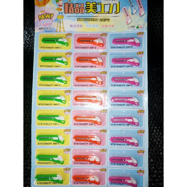 

Cutter mini Stastionery Knife mini per 1 pcs