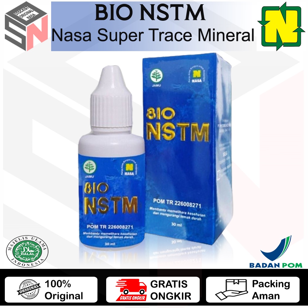 NSTM NASA TRACE MINERAL HERBAL ALAMI ASLI ORIGINAL NASA