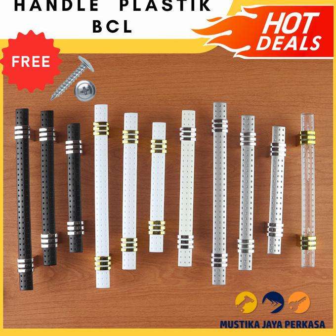 

Handle Tarikan Lemari Plastik Gagang Pintu BCL Panjang Premium stock ready