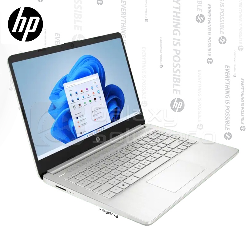 HP 14S-DQ2614TU - Core i3 1115G4 512GB SSD 4GB RAM Intel UHD - Silver Notebook