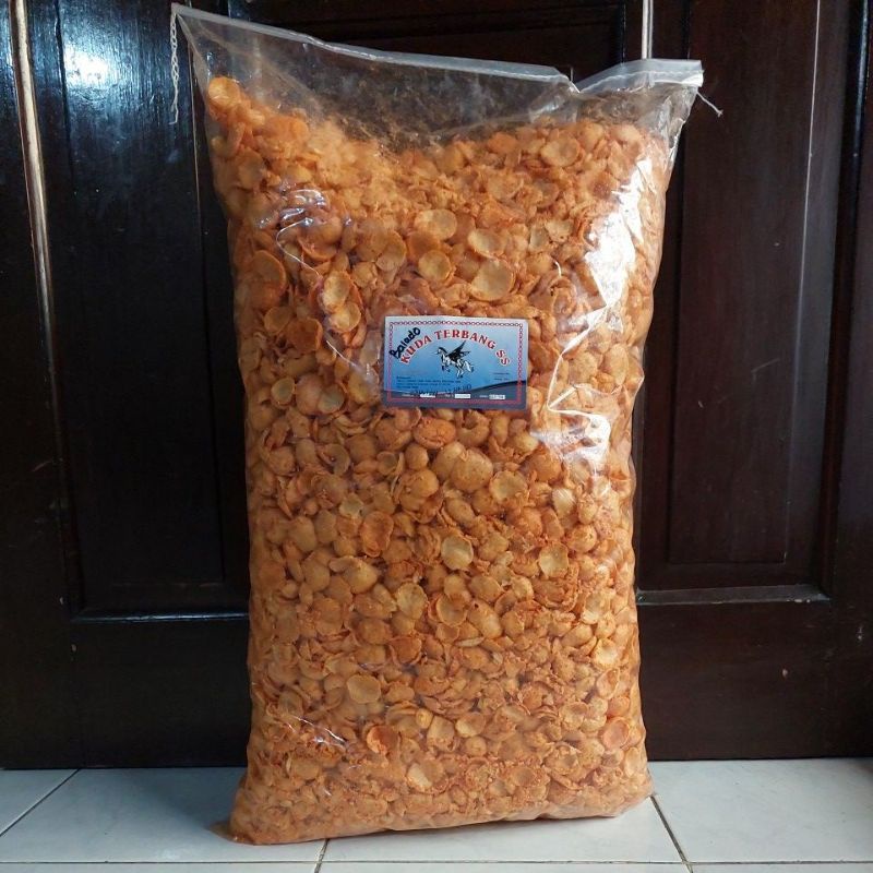 

Kerupuk kerang kuda terbang