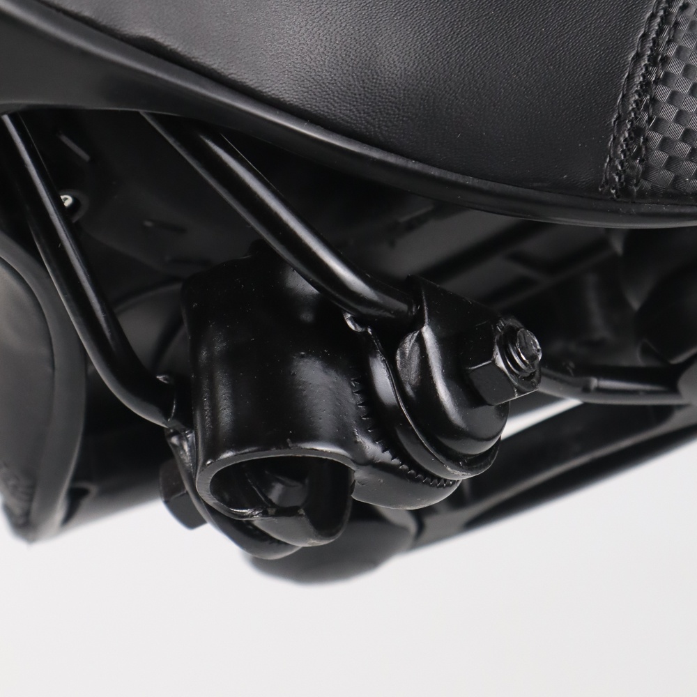 TaffSPORT Sadel Sepeda Shock Absorber Big Butt Saddle Empuk Nyaman - NE1017 - Black