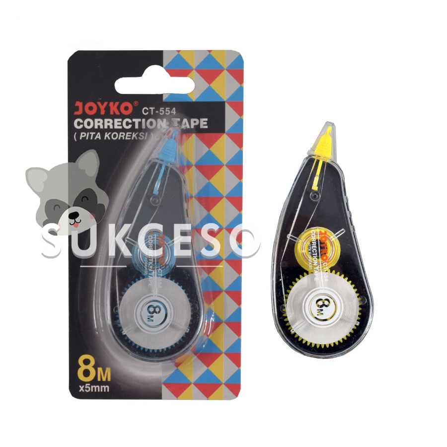 

Joyko Correction Tape 8M CT-554 / Tipe X Pita Kertas Murah