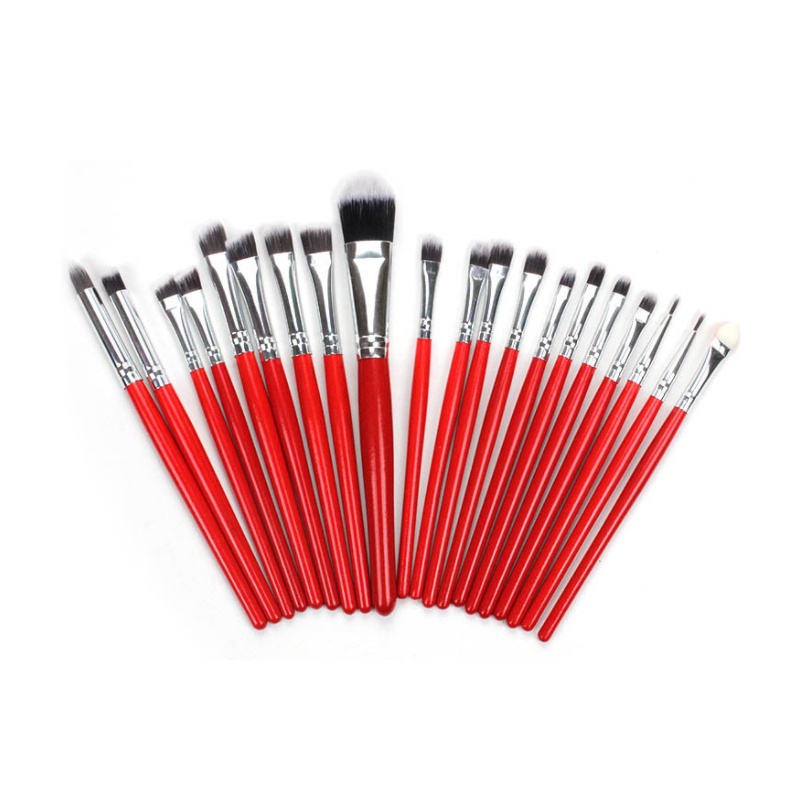 Alnece Kuas Make up Kosmetik Rias isi 20 Pcs Brush Make UP 20 Set In 1 Set Paket Kuas Makeup