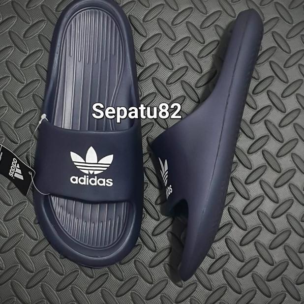 SANDAL KARET SANDAL PRIA SANDAL KAMAR MANDI SANDAL SELOP SANDAL COWOK - Putih, 41