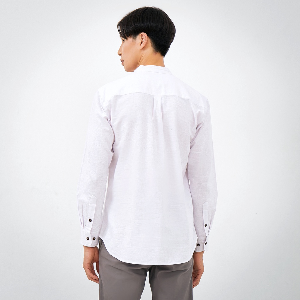 Guten Inc - Kemeja Lengan Panjang Pria Sabian White LS Shirt