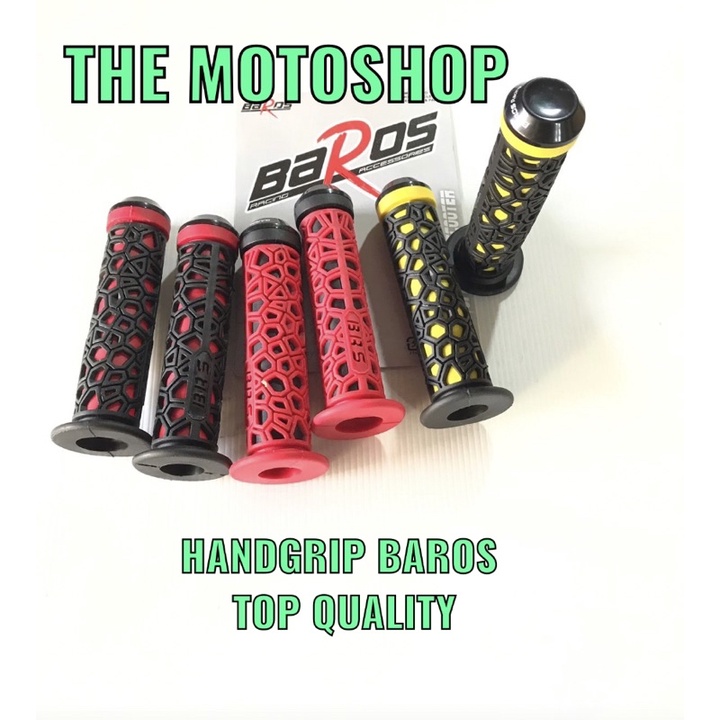 HANDGRIP KARET BAROS WARNA GRIP BAROS SARUNG GAS BAROS MOTOR