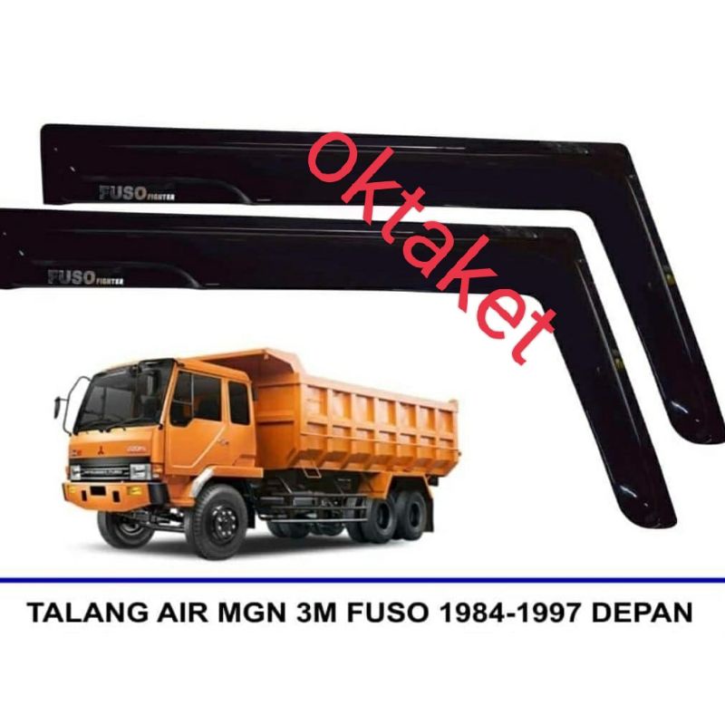 talang air 2 pcs MGN 3M Fuso Fighter 1984 -2997 pintu depan