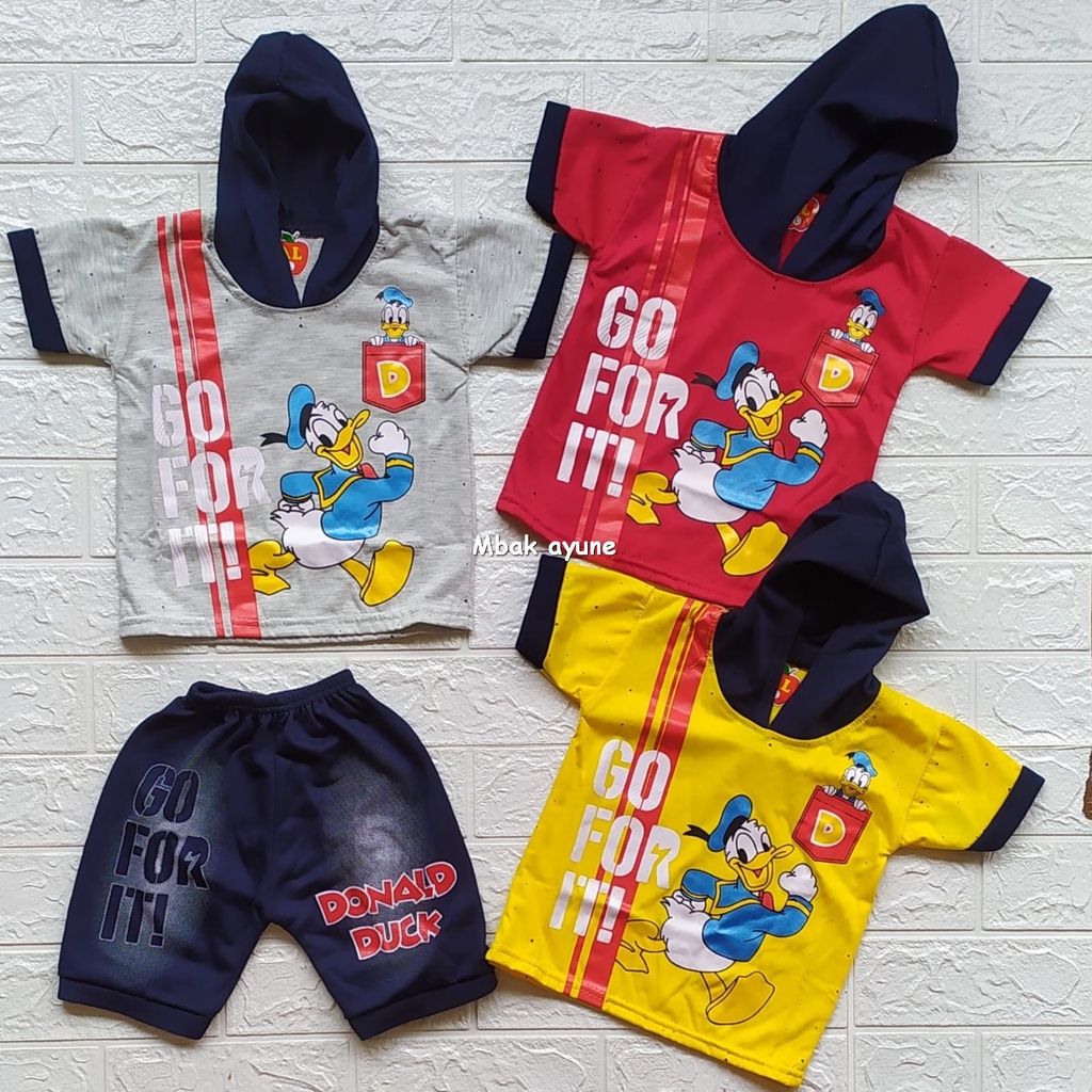 Setelan baju bayi usia 0 -12 bulan / baju bayi lengan pendek / celana pendek anak bayi / topi bayi / baju tidur bayi / piyama bayi / pakaian bayi laki laki