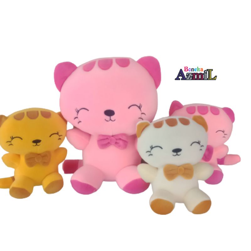 Boneka kucing maricat size L beranak 3