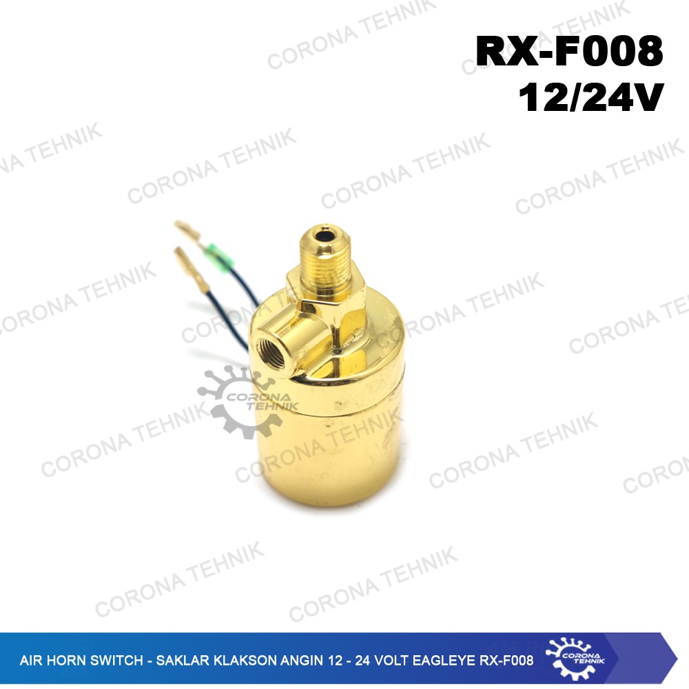 RX-F008 - Air Horn Switch - Saklar Klakson Angin 12 - 24 Volt EAGLEYE