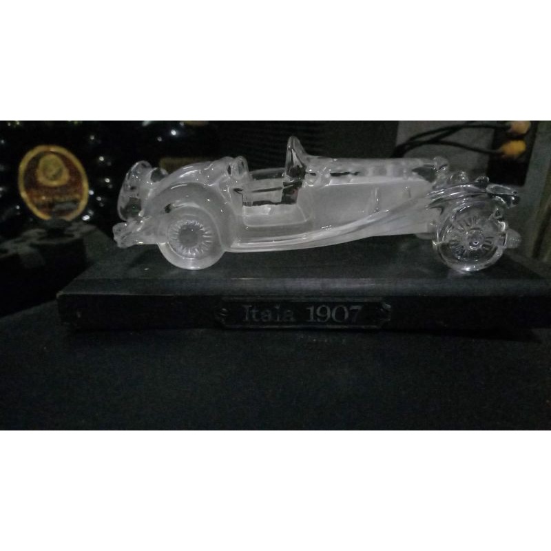Pajangan Mobil Kuno Crystal Kristal Asli