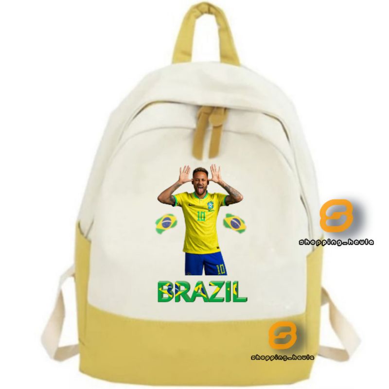 tas ransel anak neymar.jr terbaru kualitas bahan premium/free cetak nama