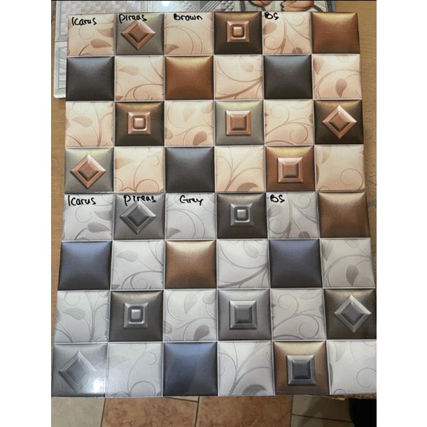 Keramik Dinding Licin Icarus Pireas Series Ukuran 2540