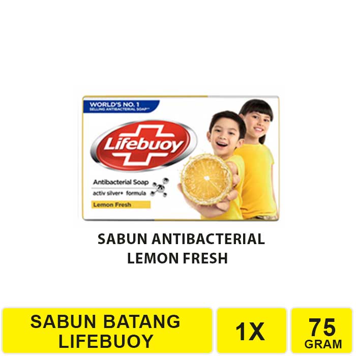 SABUN MANDI LIFEBUOY BATANG 75GR