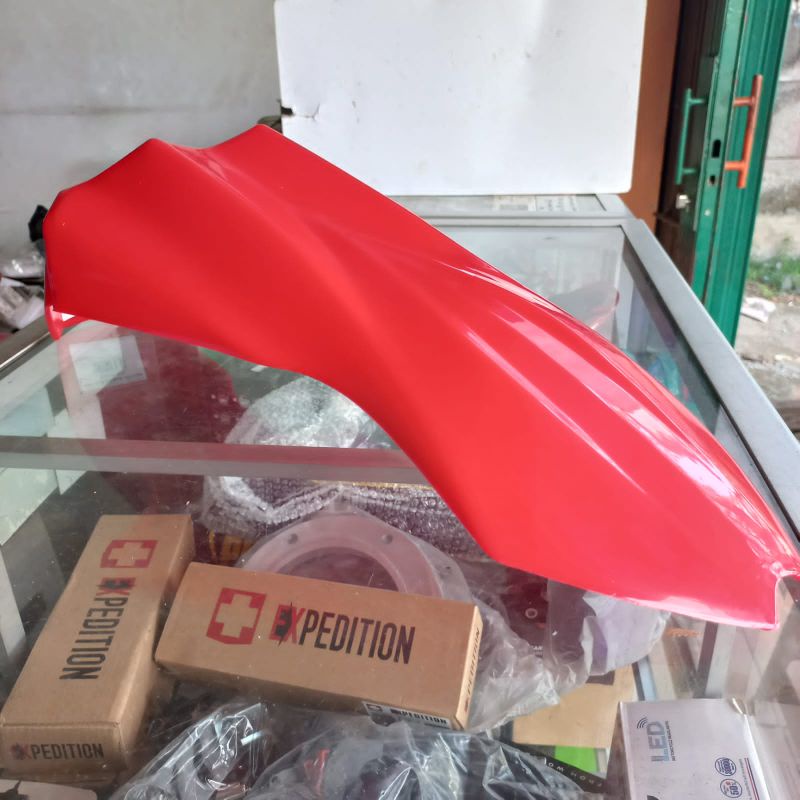 spakbor Depan Dtracker 150 new merah