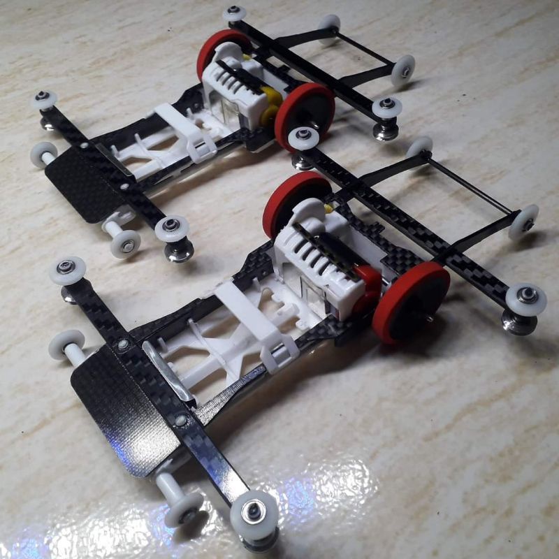 Tamiya Nascar Speed flyover tanpa mesin