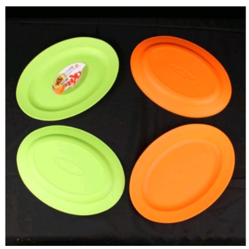 (3pcs ) PIRING OVAL PLASTIK KH BELVA 10"