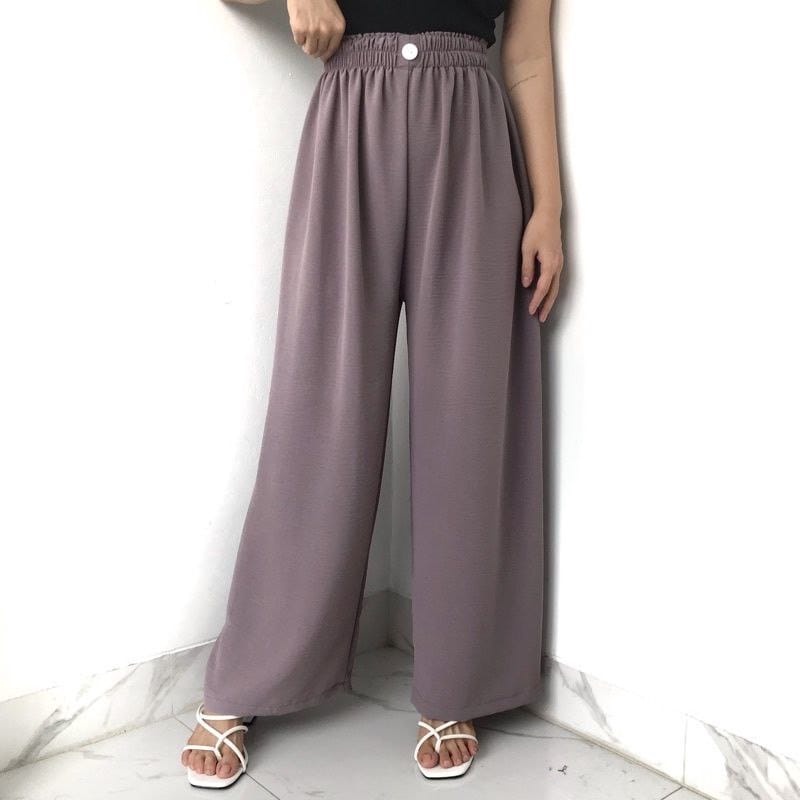 kulot crinkle kancing variasi satu KULOT CRINKLE KANCING VARIASI SATU / CELANA KULOT JUMBO