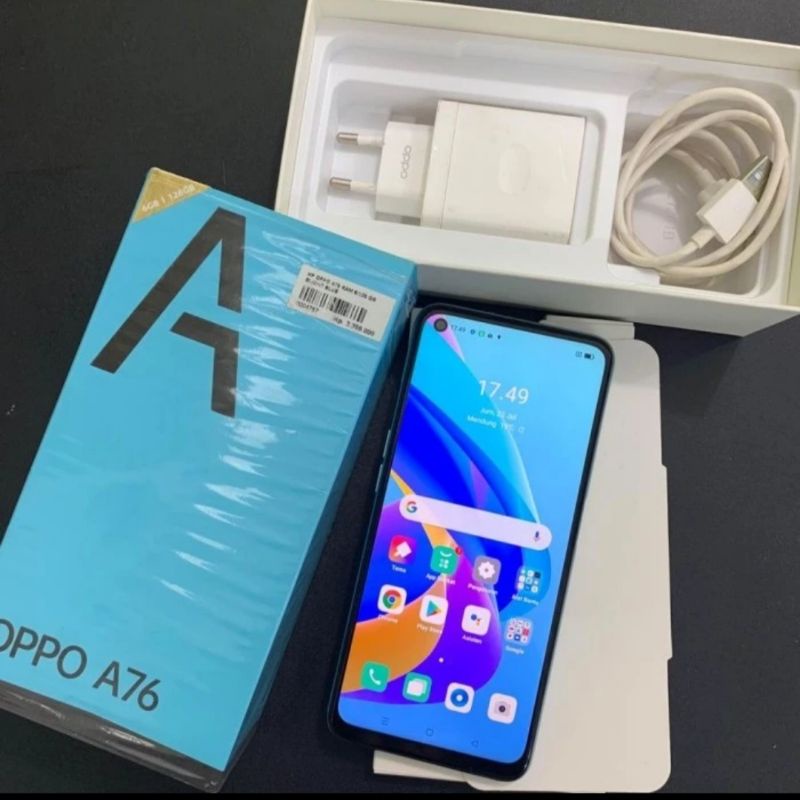 OPPO A76 RAM 6/128GB FULLSET SECOND
