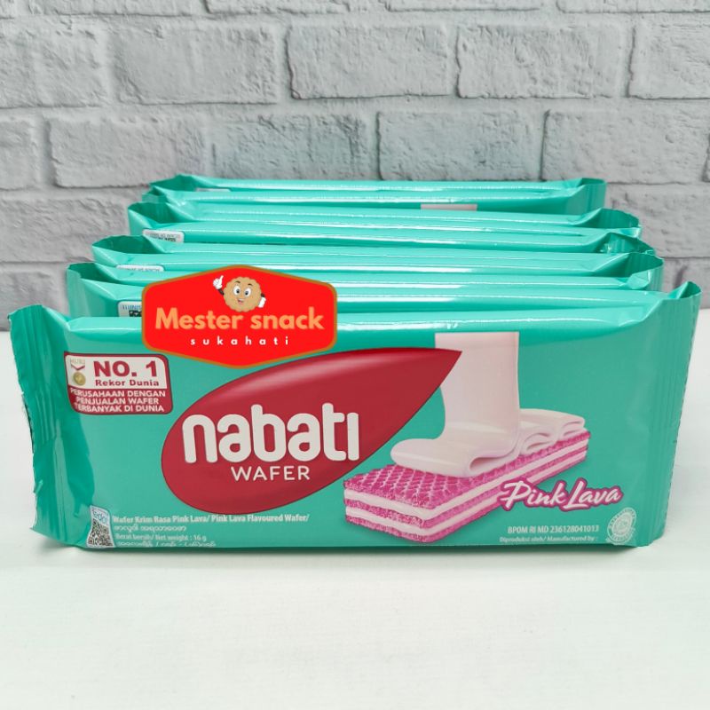 Nabati Wafer 20 gram (1 pack isi 20 pcs)