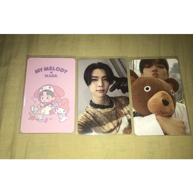 PHOTOCARD Official Taeyong boneka johnny 2 baddies Taeyong stiker