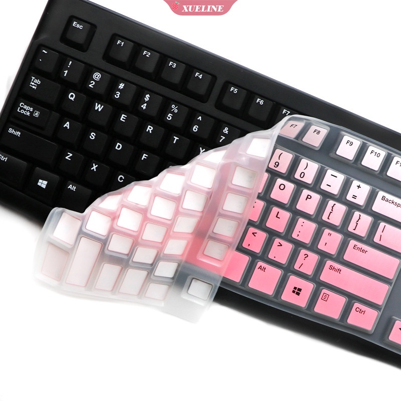 Logitech K120 MK120 Pelindung keyboard desktop Bahan Silikon Transparan ultra Tipis