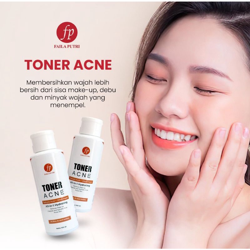 FAILA PUTRI TONER ACNE/ TONER JERAWAT PLUS WHITENING FP