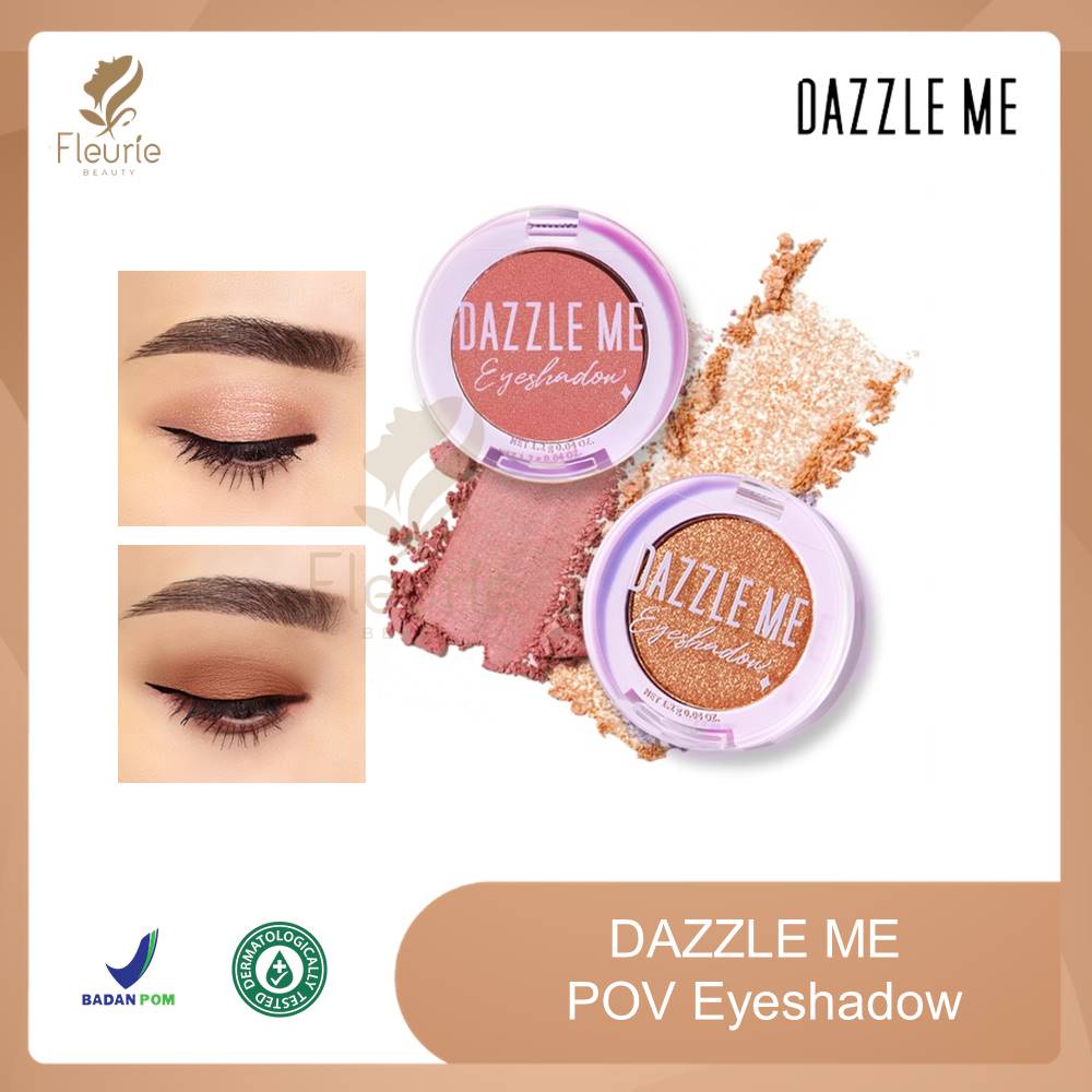 DAZZLE ME POV Eyeshadow - Dazzle Me Eyeshadow Pigmented Original BPOM