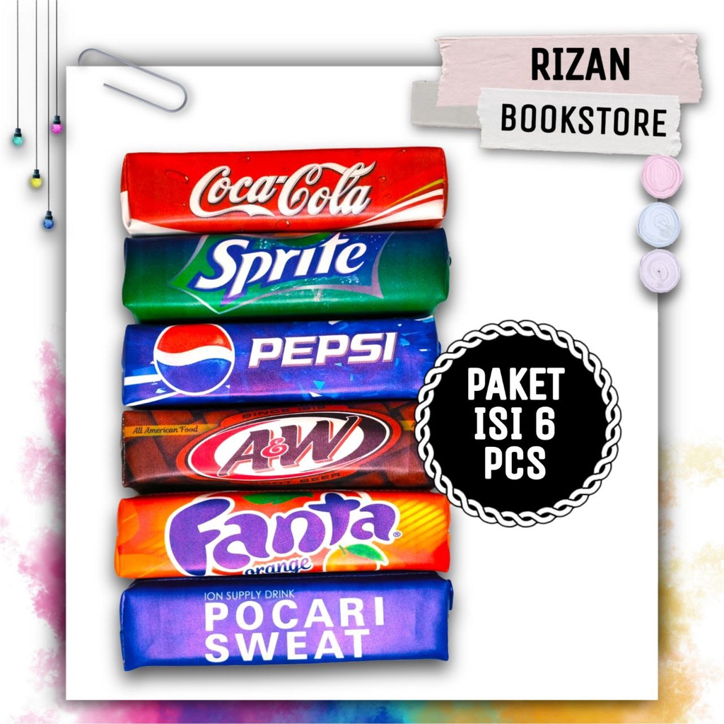 

Paket RESELLER Kotak Pensil Gambar Minuman (6 PCS)