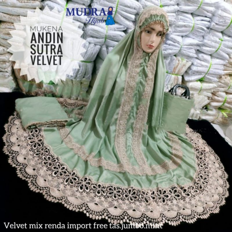 MUKENAH BORDIR ORI/MUKENAH DEWASA LEBARAN/MUKENAH RAMADHAN/MUKENAH JUMBO