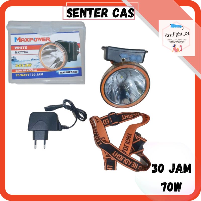 Senter Kepala Maxpower MX 7704 (70W)