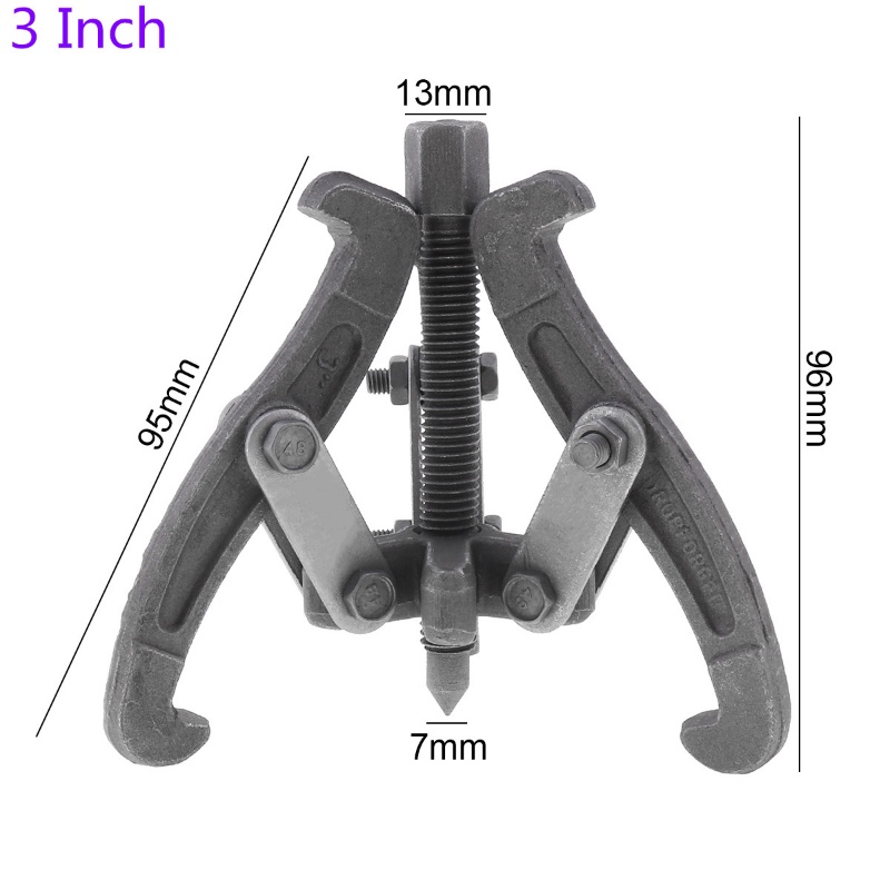 Treker 3 Kaki 3&quot; 4&quot; 6&quot; Inch - Gear Puller 3 Jaw Tracker, alat pencabut bearing laher 150MM