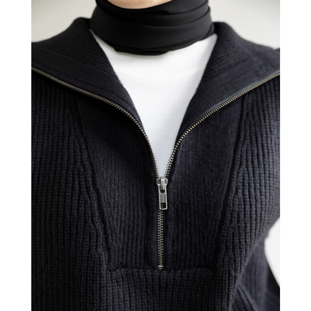 Saba Zipper Knit Vest