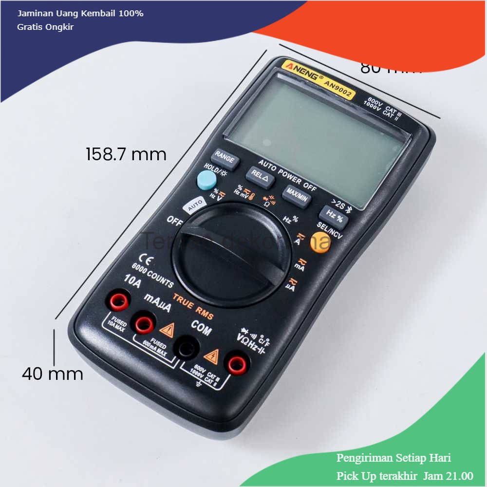 TD - PR2 ANENG Digital Bluetooth Multimeter Voltage Tester - AN9002